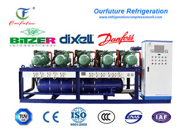 Unidade de refrigeração da unidade do condensador da sala fria para a temperatura ambiental 35℃ de Van