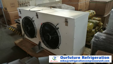 Evaporador de alumínio da aleta do tubo de cobre de armazenamento frio de unidade refrigerando de sala da eficiência elevada
