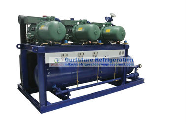Unidade do compressor do parafuso da sala fria para Fuit e vegetal, R404a, compressor