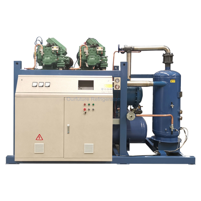Unidade de compressor de refrigeração digitalmente precisa e analógica compatível PLC eficiente e de economia de energia