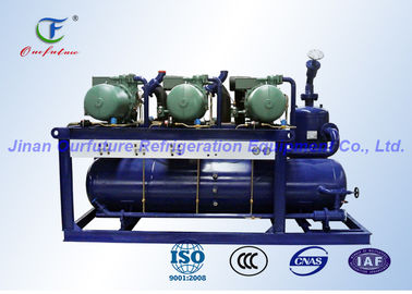 Unidade do compressor da sala fria de economia de poder, unidades de refrigeração comerciais de 380v 3p