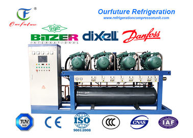 Unidades de condensação comerciais da unidade vegetal do compressor da sala fria da refrigeração