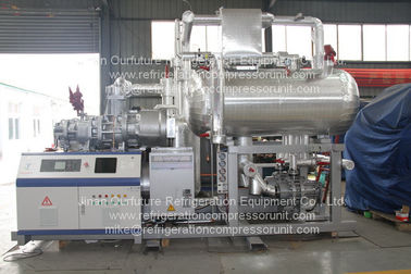 Cremalheira do compressor do sistema de refrigeração do CO2 do parafuso da freqüência da variedade para rápido congelada