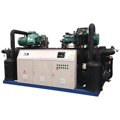 Unidade de compressor de refrigeração eficiente e de poupança de energia com controlador digital / analógico