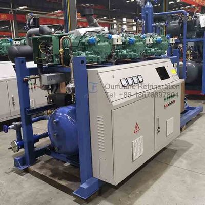 Unidade do compressor da refrigeração da eficiência elevada HSN para -35degC-40degC