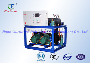 Unidade alta do condensador da refrigeração de Bitzer Teperature, compressor da paralela do armazenamento frio