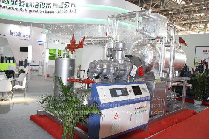 -45 sistema de refrigeração do CO2 de Kobelco da sala do congelador do DEG C VFD para R717/CO2